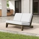 preview thumbnail 38 of 130, Outdoor Teak Patio Furniture 2 Club Chairs Loveseat Table