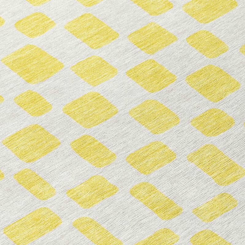 HomeRoots Geometric Transitional Rectangle Outdoor Rug