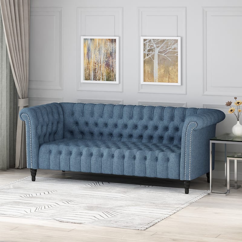Barneyville Traditional Chesterfield Sofa by Christopher Knight Home