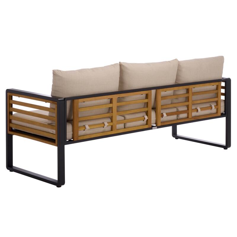 SAFAVIEH Outdoor Living Baker 3-Seater Sofa