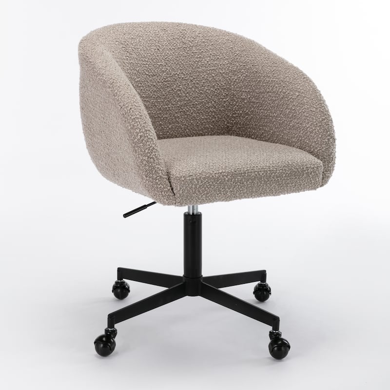 Sylvan Boucle Swivel Rolling Task Chair