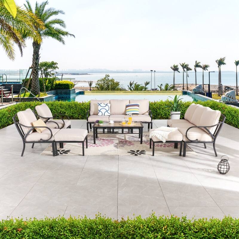 Patio Festival 11-Piece Conversation Set