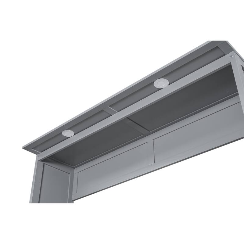 Queen Mattress Holder Murphy Bed - Grey