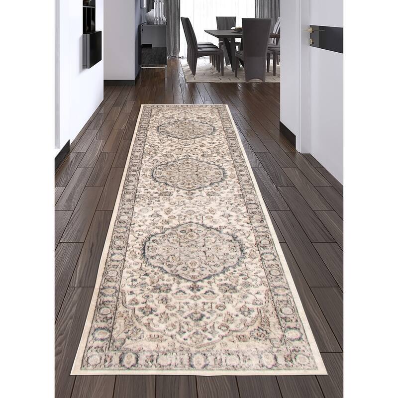 ECARPETGALLERY Oregon Tabriz Traditional Rug