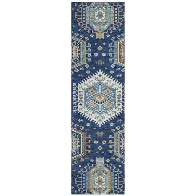 Machine Washable Indoor/ Outdoor Global Akron Chantille Rug