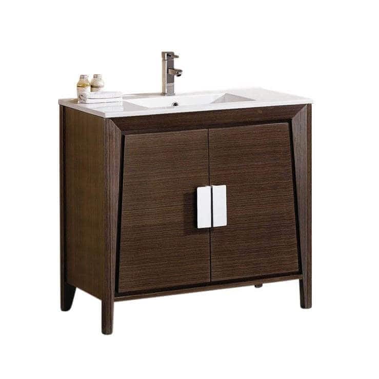 Fine Fixtures Imperial Collection Bathroom Vanity Cabinet Set,