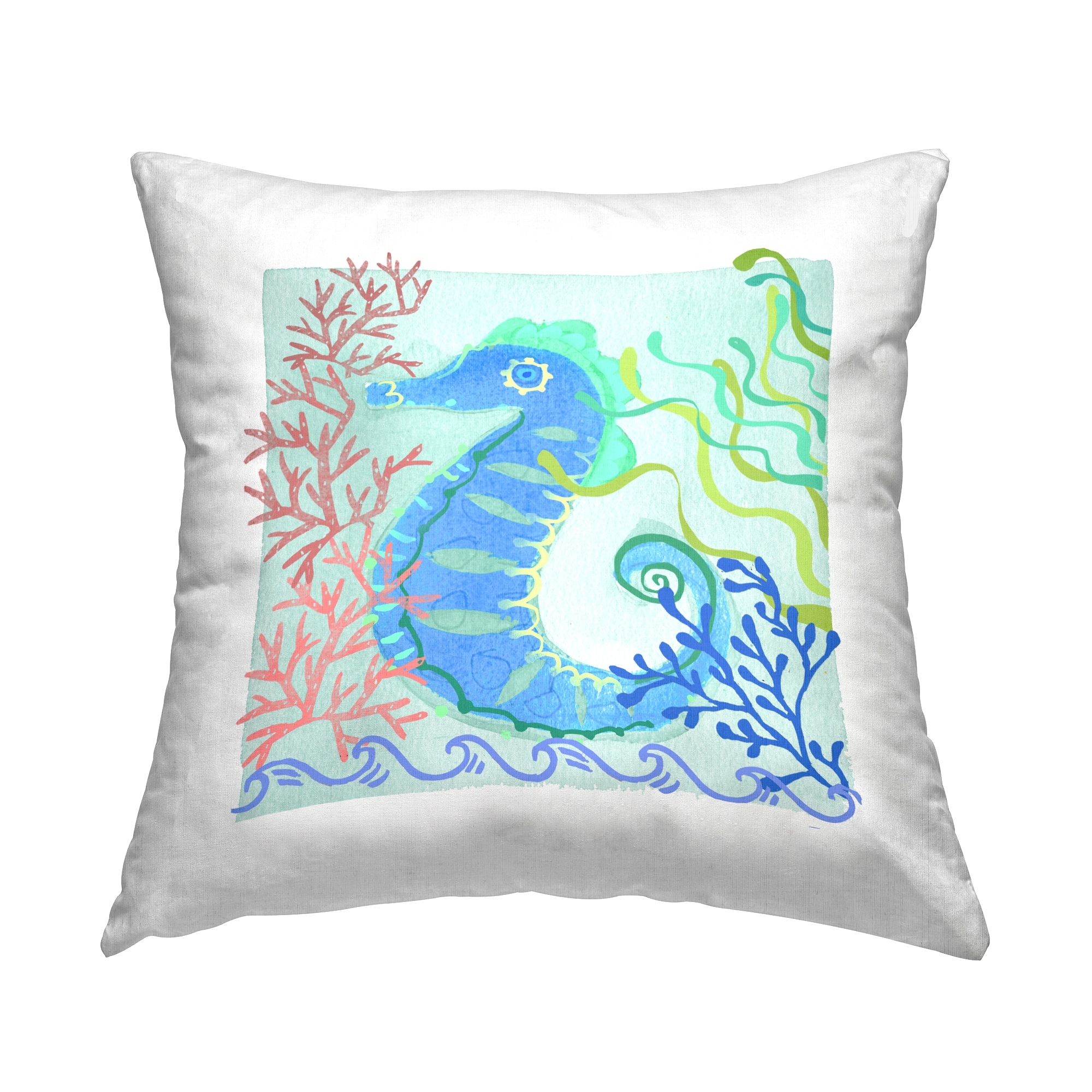 Seahorse outlet throw pillows