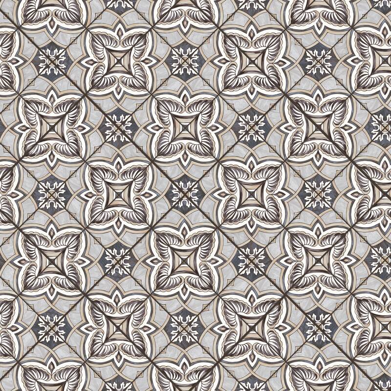 Merola Tile Harmonia Grove Grey 13" x 13" Ceramic Floor and Wall Tile