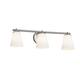 Option Brushed Nickel / Opal Glass