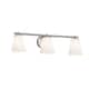 Option Brushed Nickel / Opal Glass