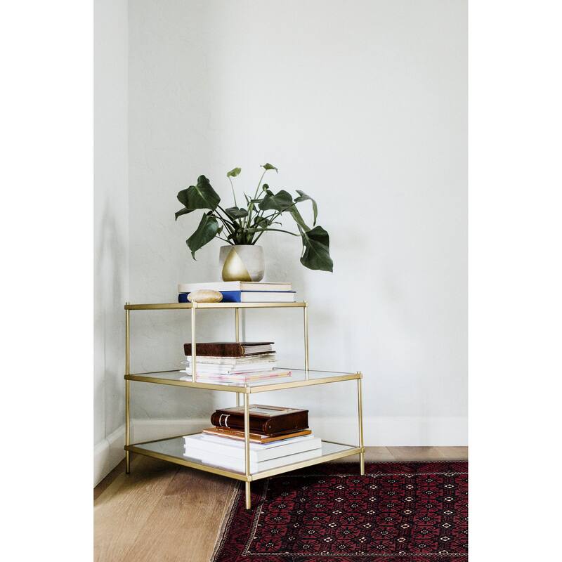 ECARPETGALLERY Hand-knotted Teimani Red Wool Rug - 4'9 x 9'10