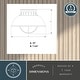 preview thumbnail 6 of 9, Harwich Gray Coastal Barn Dome Outdoor Flush Mount Ceiling Light Clear Glass - 10-in W x 7.75-in H x 10-in D
