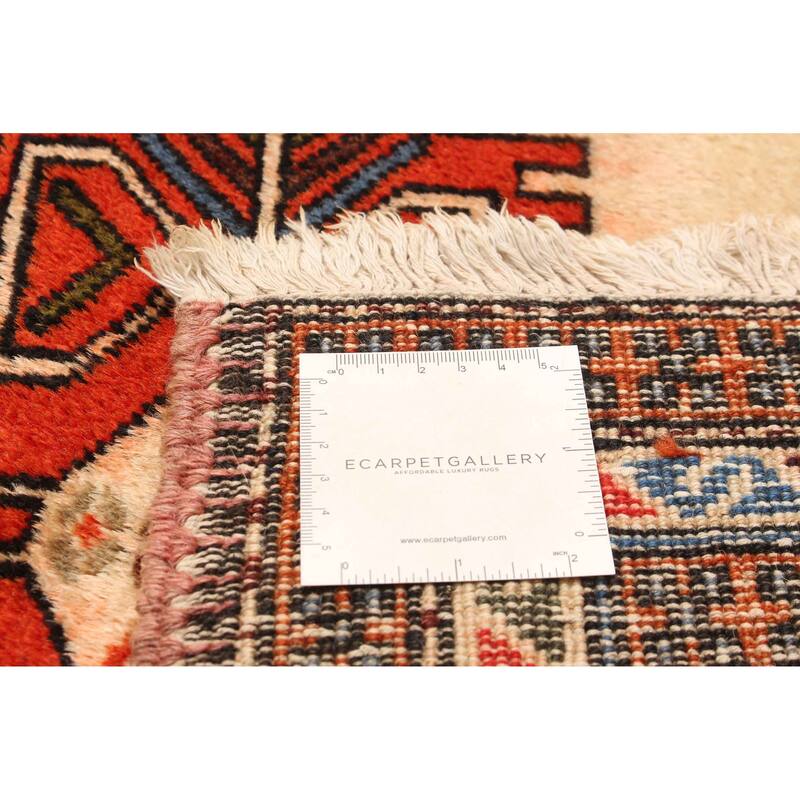 ECARPETGALLERY Hand-knotted Kayseri Vintage Cream Wool Rug - 2'8 x 8'9