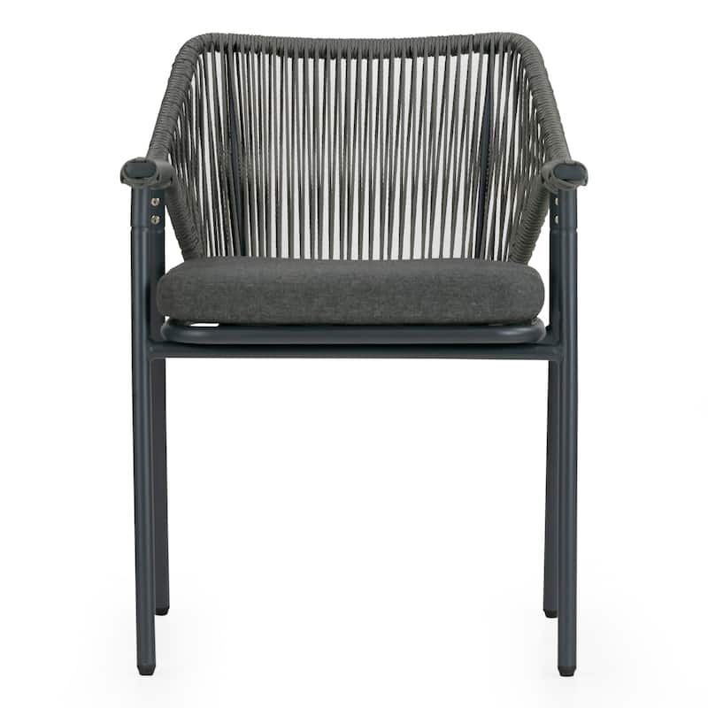 Bisera Grey Outdoor Dining 6 Seats Set