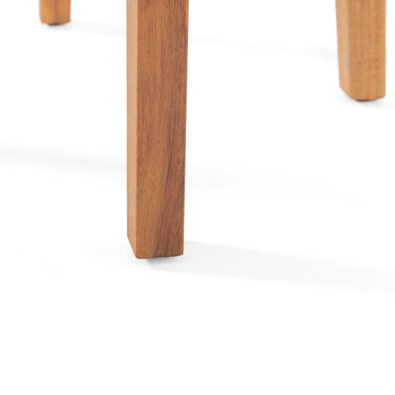 Brooklyn Outdoor Acacia Wood Side Table by Christopher Knight Home - 22.00" L x 22.00" W x 18.00" D