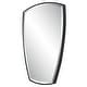 preview thumbnail 4 of 4, Uttermost Crest Curved Iron Mirror - 25"W X 36"H X 2"D
