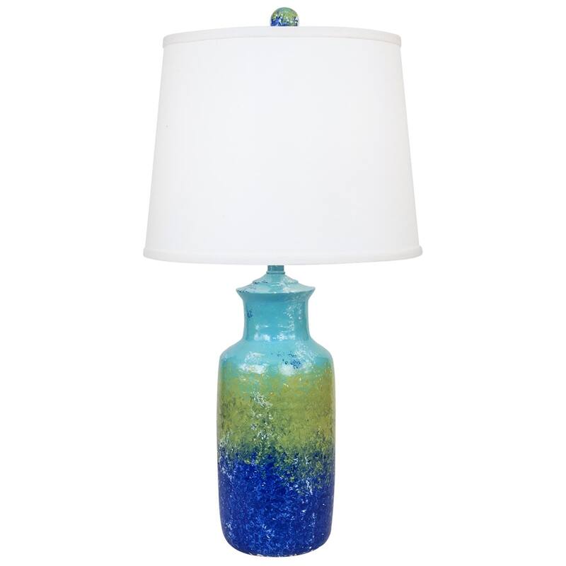 Coastal Pottery Table Lamp