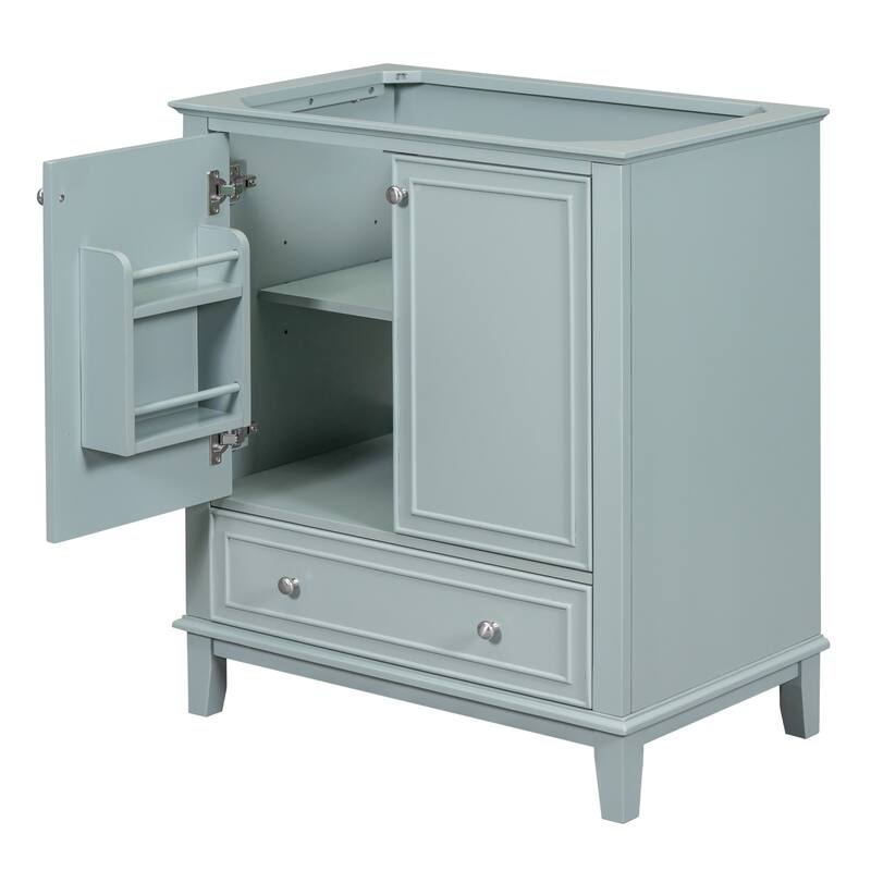 30" Bathroom Vanity without Sink,with Doors and Drawer