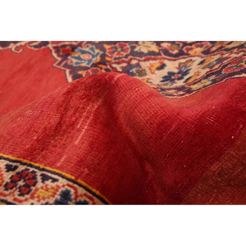 ECARPETGALLERY Hand-knotted Anadol Vintage Red Wool Rug - 3'9 x 6'11
