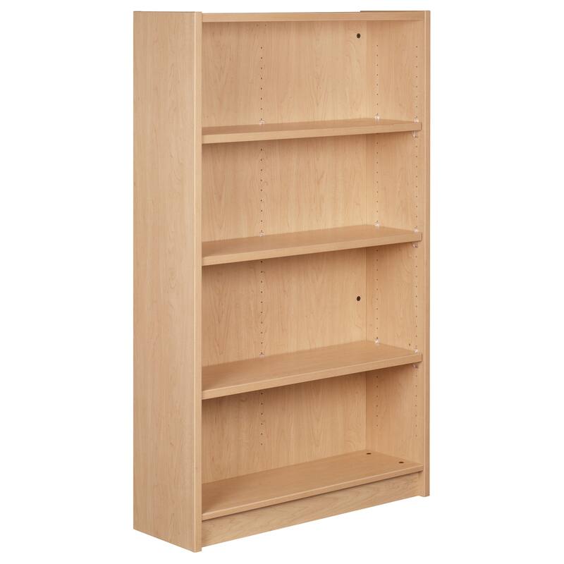 Single Face Bookshelf - 36" Wide x 61" High - Starter Shelving Unit with Adjustable Shelves