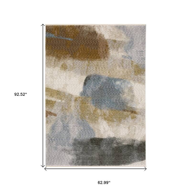 HomeRootsAbstract Modern Runner Area Rug