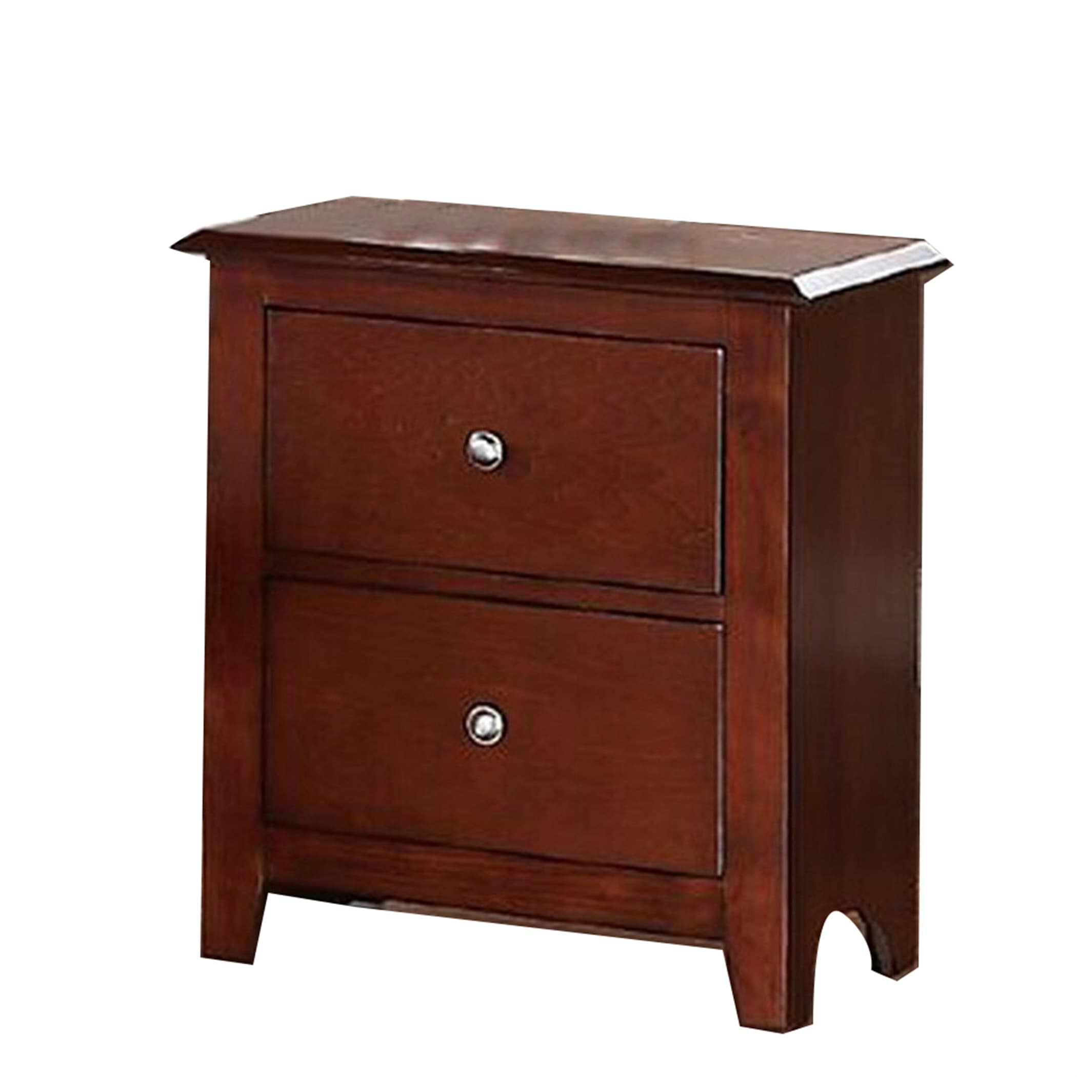 Grain Wood Furniture Shaker 2drawer Solid Wood Nightstand On Sale