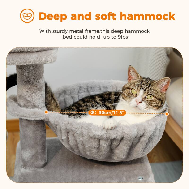 28.5" Tall Kitten Cat Tower