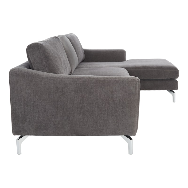 SAFAVIEH Couture Nicholsen Modern Sofa - 106"W x 59"D x 31"H