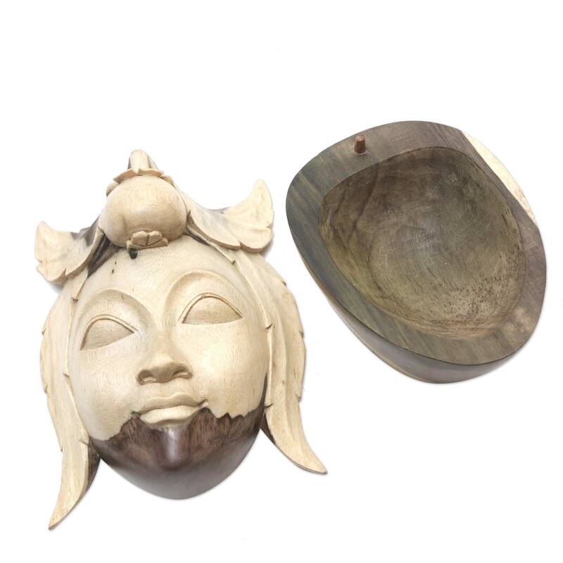 Novica Handmade Sweet Mangosteen Decorative Wood Box