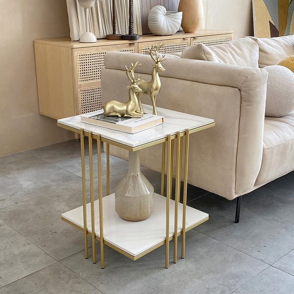 Marble side tables for sale discount