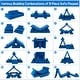 preview thumbnail 9 of 18, Costway 8 PCS Kids Play Sofa Set Modular Convertible Foam Folding - See Details