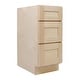 preview thumbnail 1 of 24, Design House Brookings Kitchen Base Cabinet, Unfinished Birch, Birch, 15" Unfinished Birch