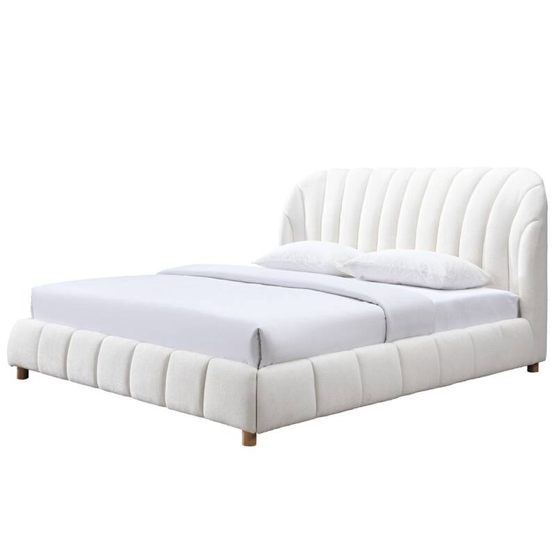 SAFAVIEH Couture Tillie Channel Tufted Bed
