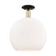 Option Black Antique Brass / Matte White