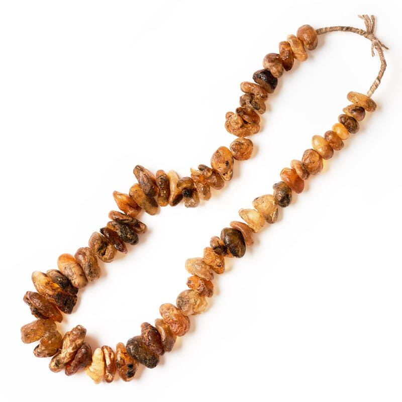 Artissance 15"L Brown Decorative African Raw Ember On String, Home Accent Art Décor - Brown