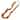 Artissance 15"L Brown Decorative African Raw Ember On String, Home Accent Art Décor