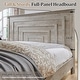 preview thumbnail 13 of 53, Farmhouse Wood Bed Frame with 54" Tall Headboard, 2 Large Drawers