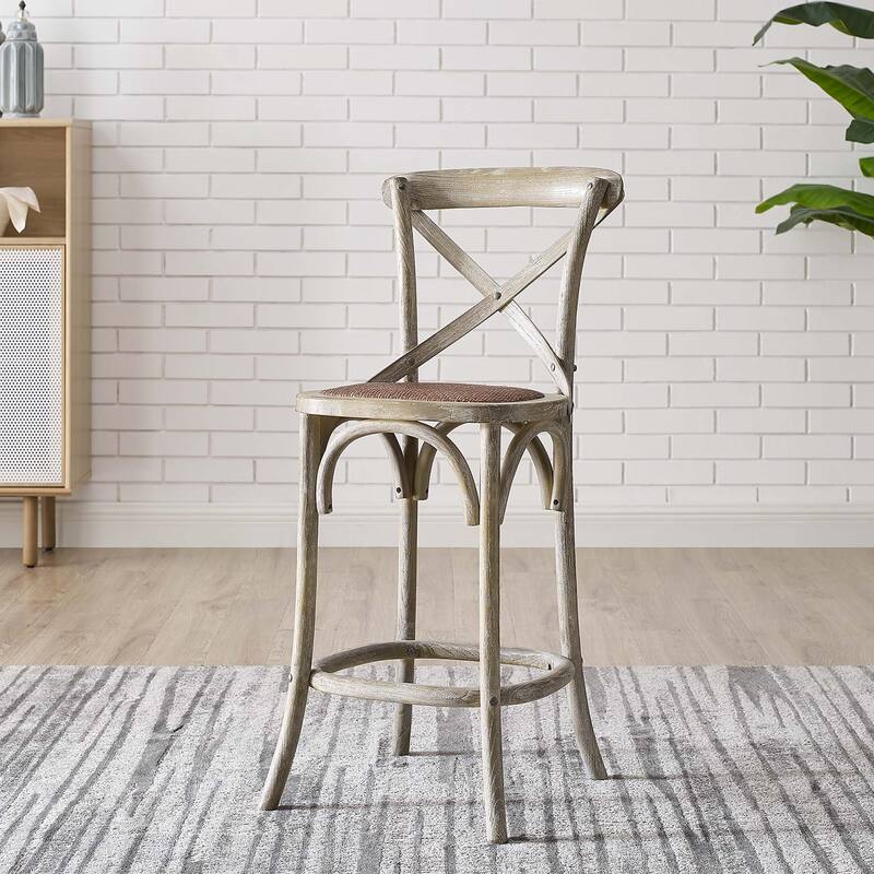 Gear Counter Stool - Gray