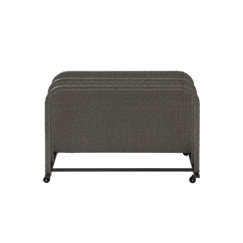 Crosley Palm Harbor Outdoor Wicker Float Caddy
