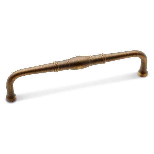 RK International CP 808 Barrel 5" Center to Center Solid Metal - Antique English