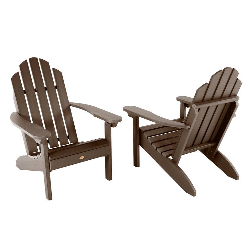 Set of 2 Highwood Classic Westport Adirondack Chairs