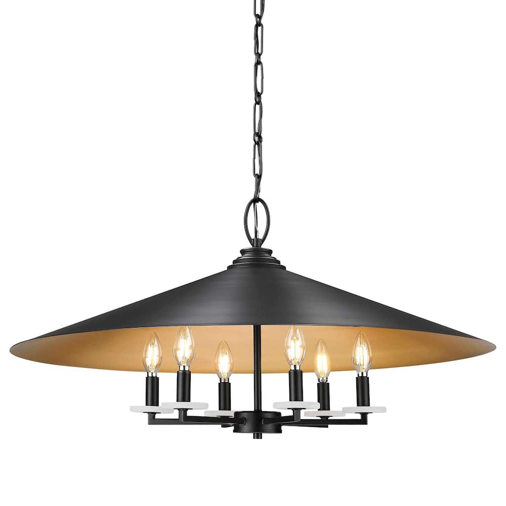 Z-Lite 1953-32 Rialto 6 Light 32" Wide Pendant