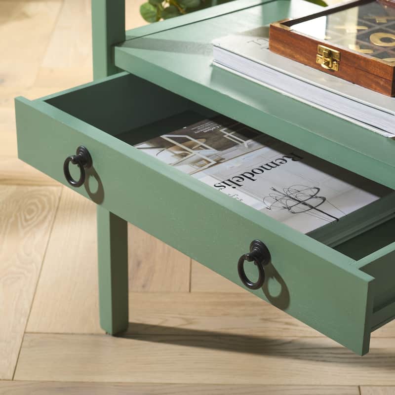 SAFAVIEH Home Darlyn Rectangle Accent Table - 24"W x 13"D x 30"H