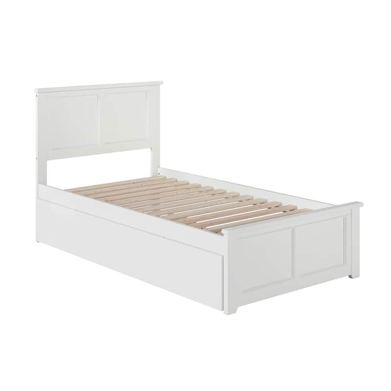 AFI Madison Platform Bed with Matching Footboard & Trundle