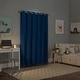 preview thumbnail 21 of 62, Sun Zero Harper Bright Vibes Total Blackout Grommet Curtain Panel, Single Panel