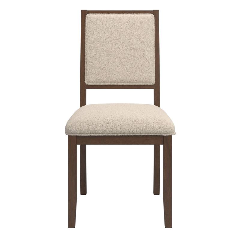 Harstad 42"-60" Wood Finish Extendable Round Dining Set by iNSPIRE Q Modern