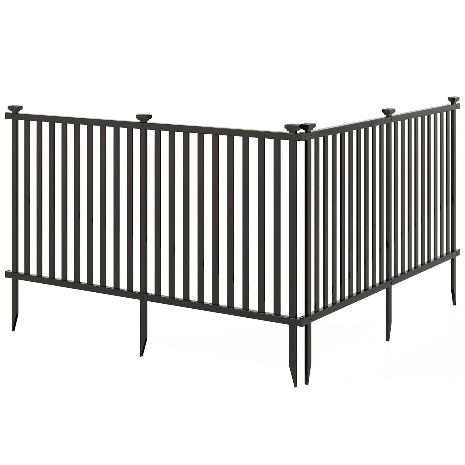Kozyard 50"W x 47"H Outdoor Privacy Screens Fence Kit for Outside Backyard Patio