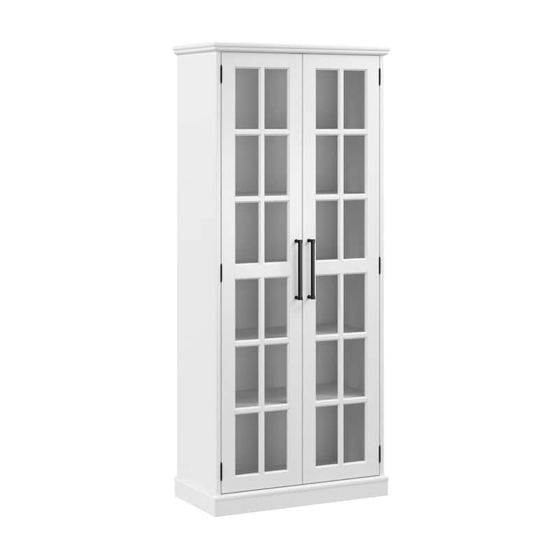 Westbrook Curio Cabinet with Glass Doors by Bush Furniture
