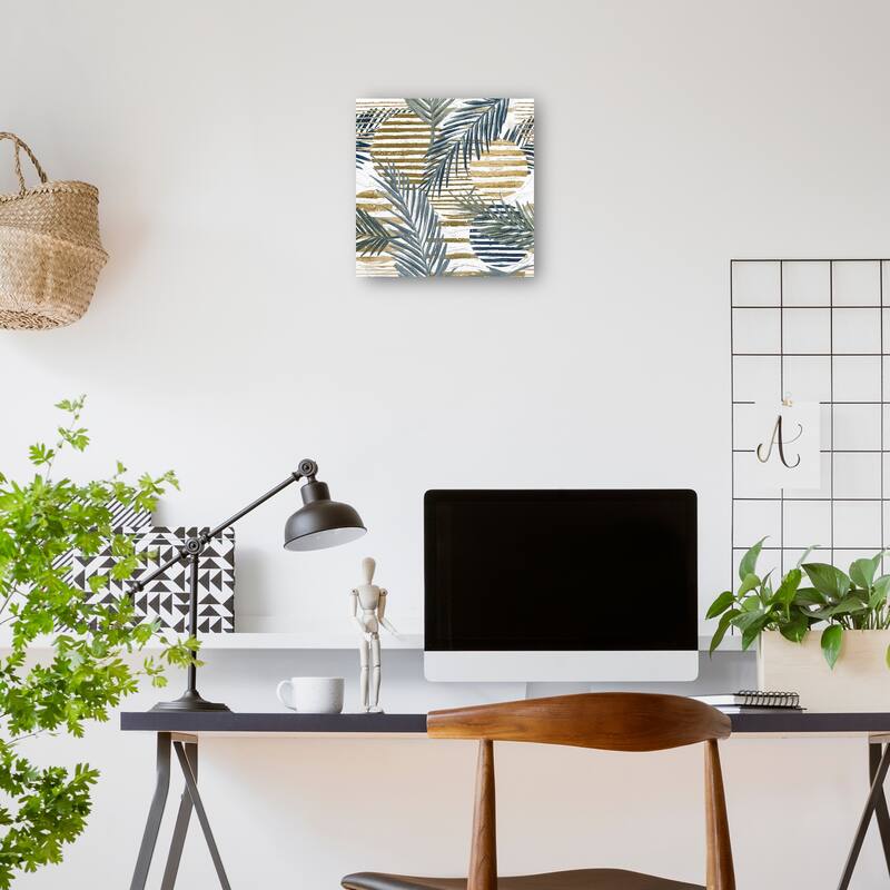 Paradise Moon By Studio Arts Canvas Art Print