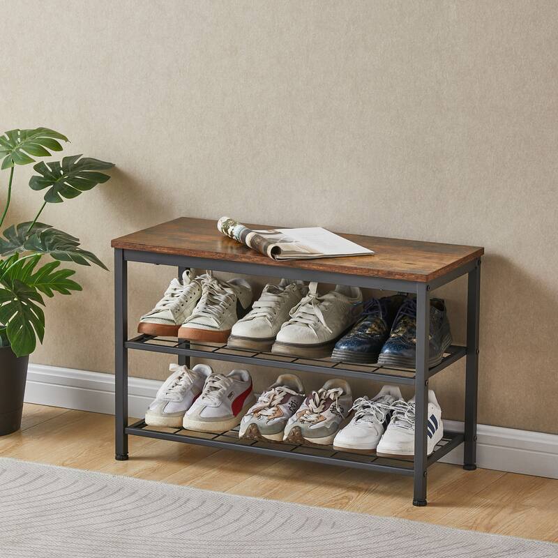 Coat Shoe Rack Bench Set,Entryway Shoe Rack Bench with Coat Hooks,Hall Tree Coat Rack On Sale